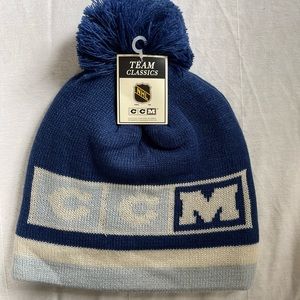 New with tags, Toronto Maple Leafs, CCM, winter hat, team classic osfm